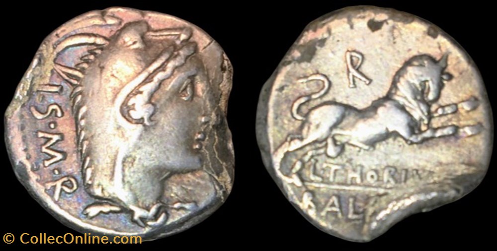 L. Thorius Balbus, Denarius, Rome, 105 BCE AR coins ancient to romans imperial and republican l thorius balbus denarius rome 105 bce ar