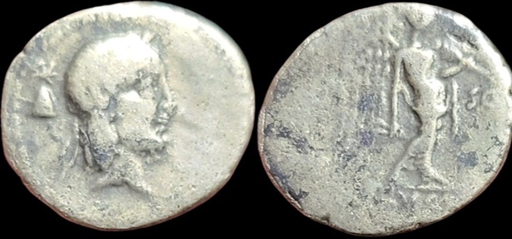 L. Calpurnius Piso Frugi. Quinarius 90, AR 15 MM 1.8 g. coins ancient to romans imperial and republican l calpurnius piso frugi quinarius 90 ar 15 mm 1 8 g