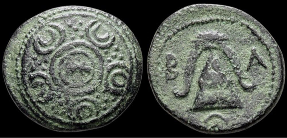 Alexander III - Philip III Ca. 325-310 B.C. AE half unit (16 mm, 3.97 g). Uncertain Macedonian mint coins ancient to greek alexander iii philip iii ca 325 310 b c ae half unit 16 mm 3 97 g uncertain macedonian mint