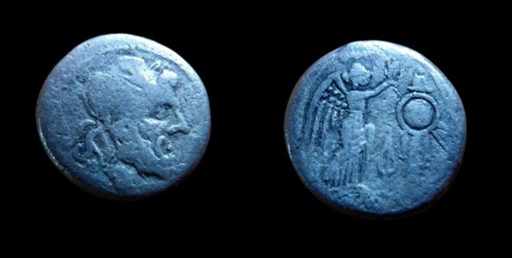 Victoriatus Anonymous coins ancient romans imperial and republican victoriatus anonymous
