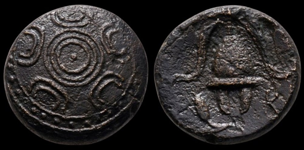 Alexander III 'the Great' (336-323 BC). Ae. Kaunos coins ancient to greek alexander iii the great 336 323 bc ae kaunos