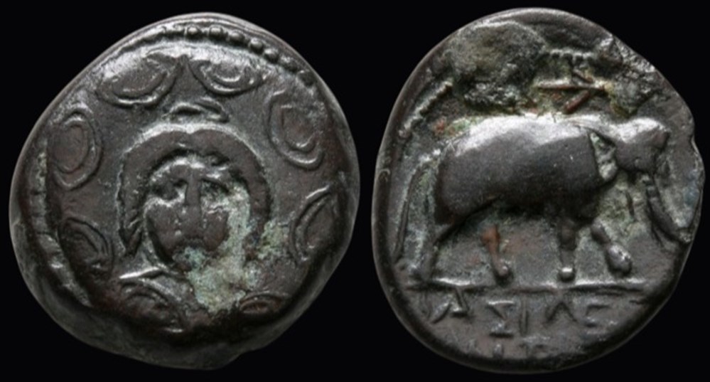 Antiochos III Megas Seleukid Kingdom. Uncertain (military) mint 60. coins ancient to greek antiochos iii megas seleukid kingdom uncertain military mint 60