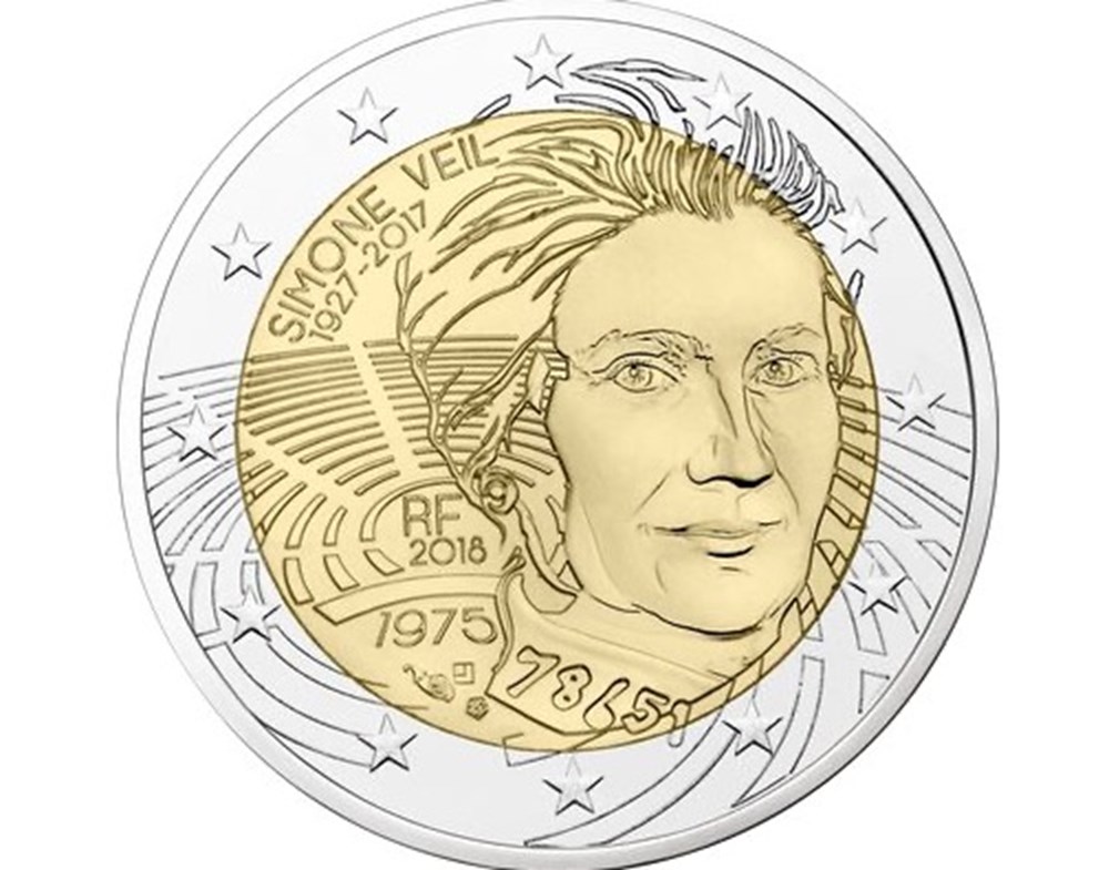 monnaies simone veil