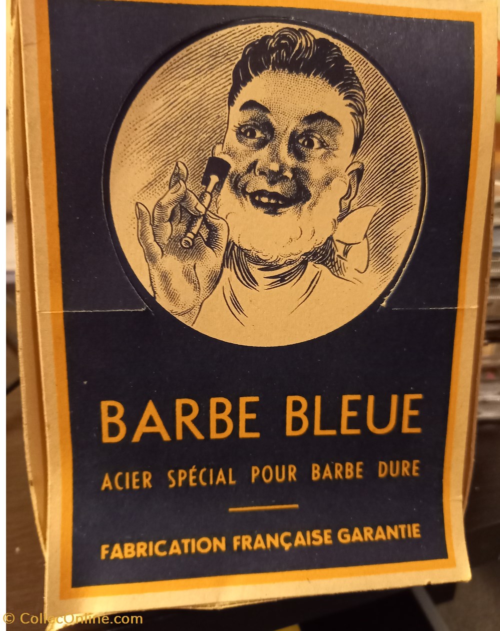 Lames de rasoir BARBE BLEUE objets publicitaires lames de rasoir barbe bleue
