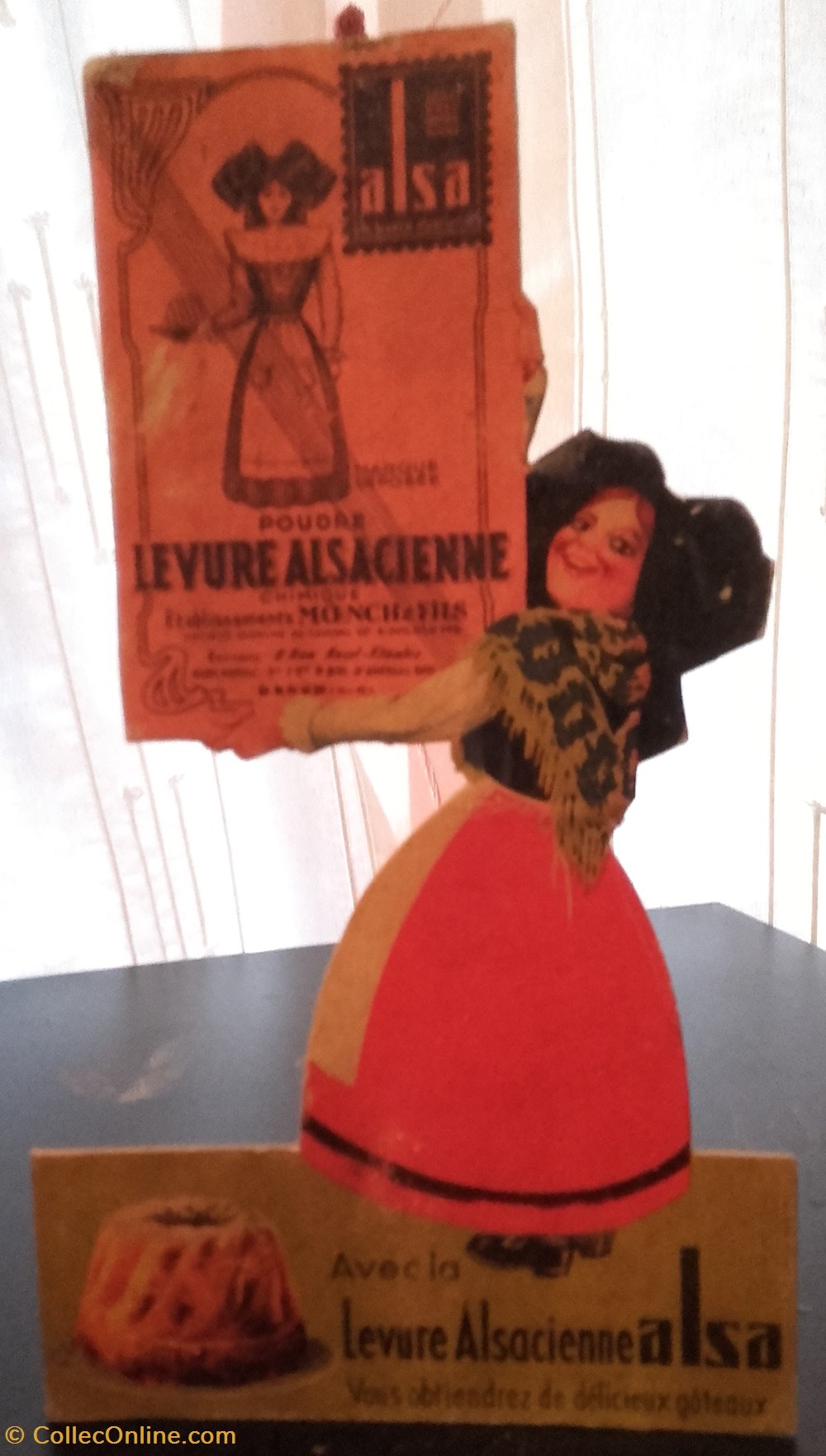 Levure ALSA objets publicitaires publicite sur lieu de vente plv levure alsa