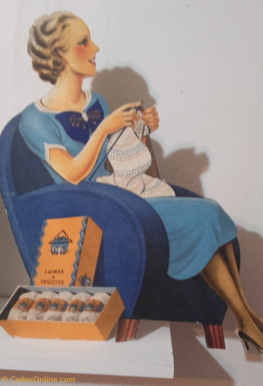 Laines SOFIL objets publicitaires publicite sur le lieu de vente plv laines sofil