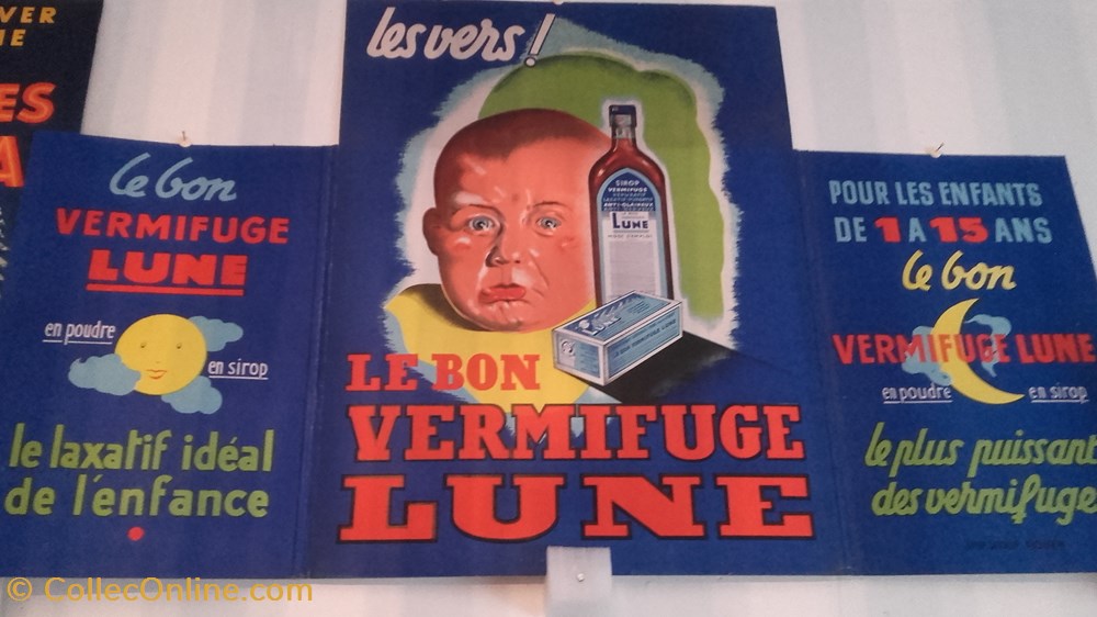 Vermifuge LUNE objets publicitaires cartons vermifuge lune