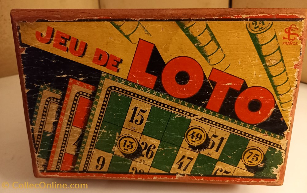 Décor LOTO jeux societe jouets pions decor loto