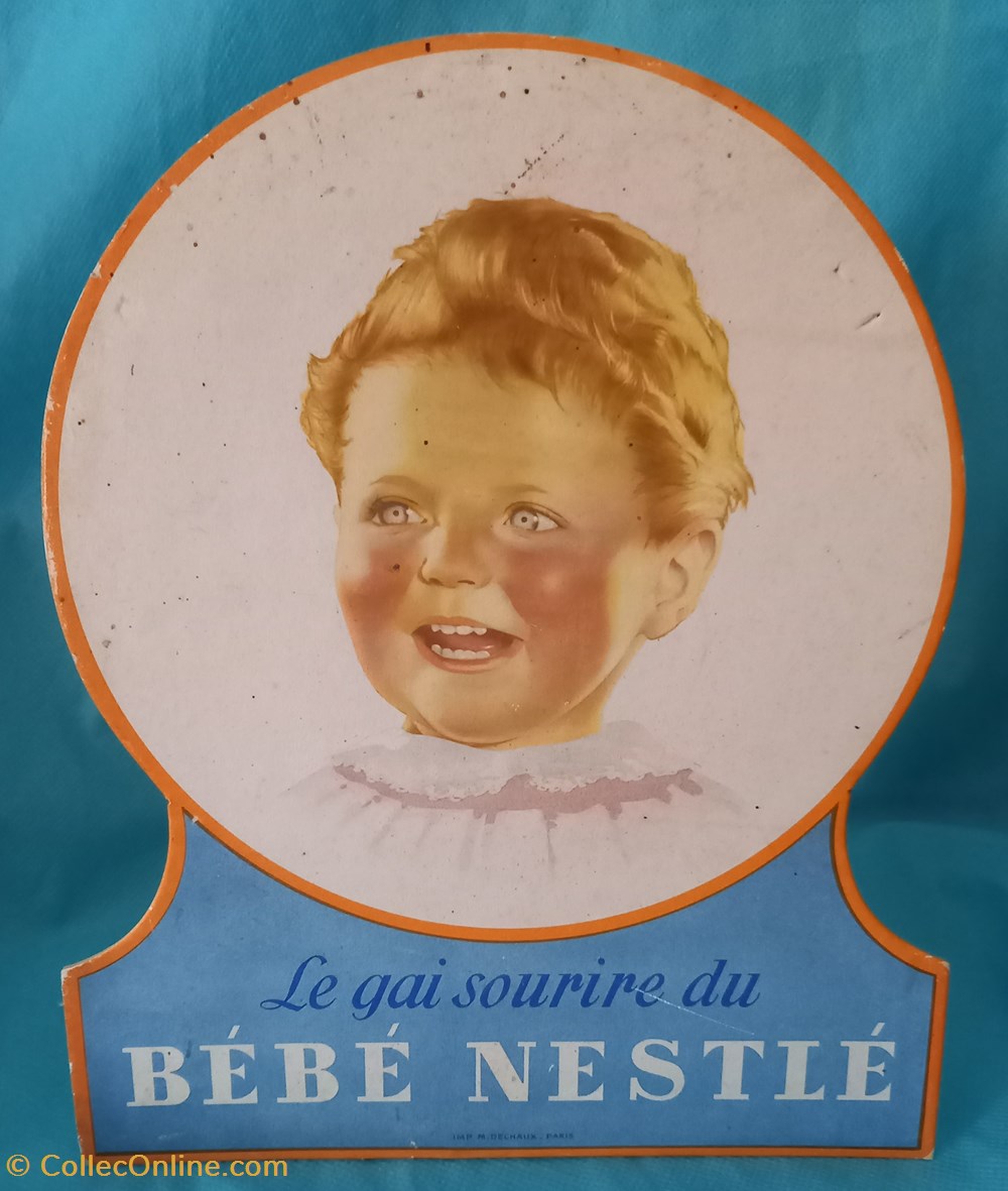 NESTLE objets publicitaires publicite sur lieu de vente plv nestle