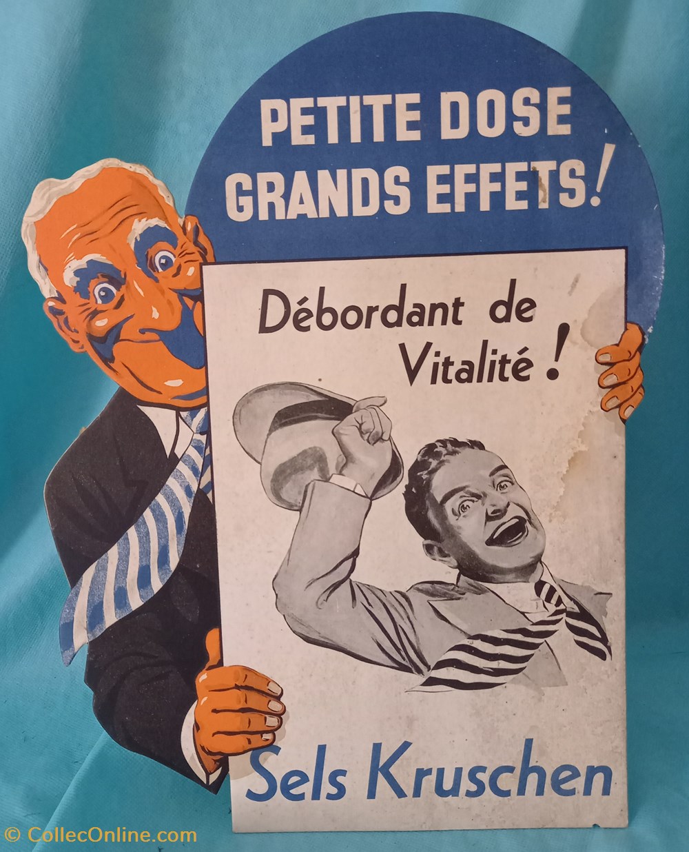Fortifiants SELS KRUSHEN objets publicitaires publicite sur le lieu de vente plv fortifiants sels krushen