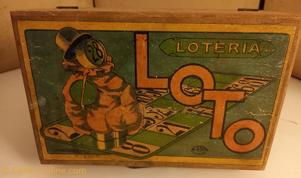 Décor LOTO jeux societe jouets pions decor loto