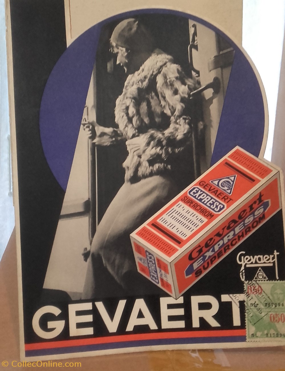Film GEVAERT objets publicitaires publicite sur le lieu de vente plv film gevaert