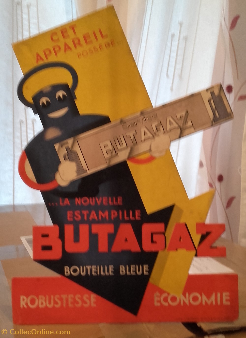 BUTAGAZ objets publicitaires publicite sur le lieu de vente plv butagaz