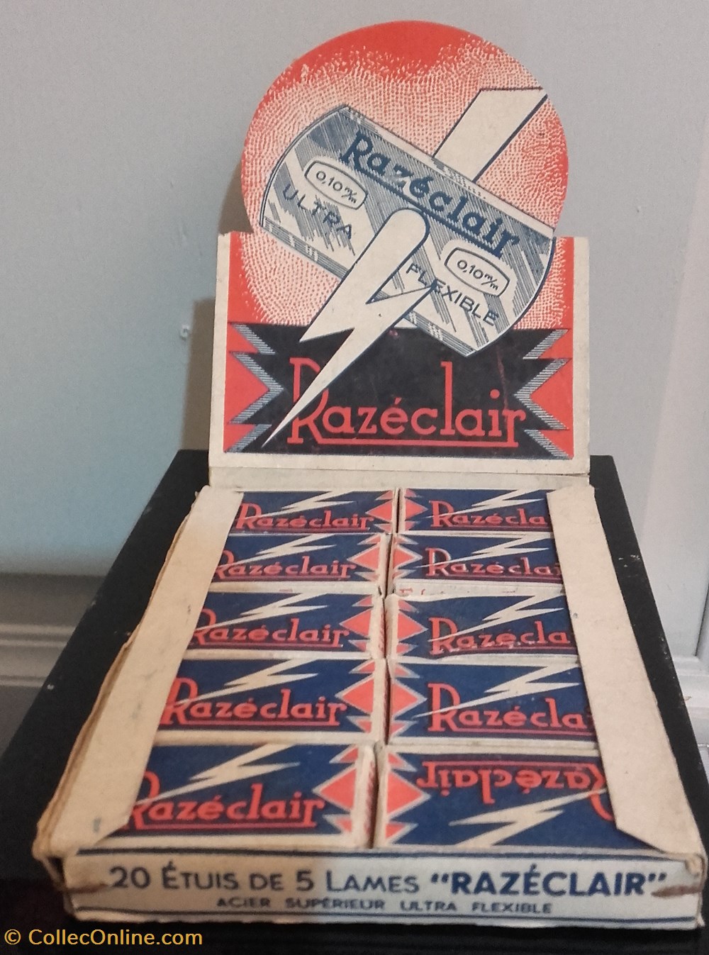 Lames de rasoir RAZECLAIR objets publicitaires lames de rasoir razeclair