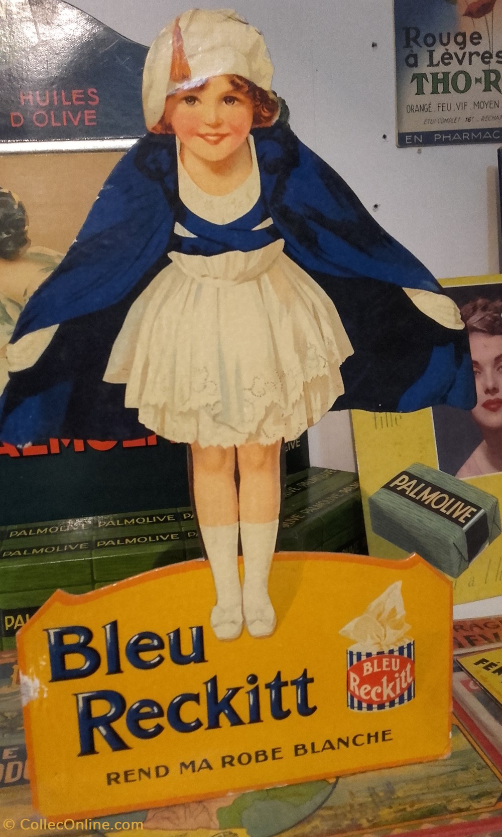 Lessive RECKITT objets publicitaires publicite sur lieu de vente plv lessive reckitt