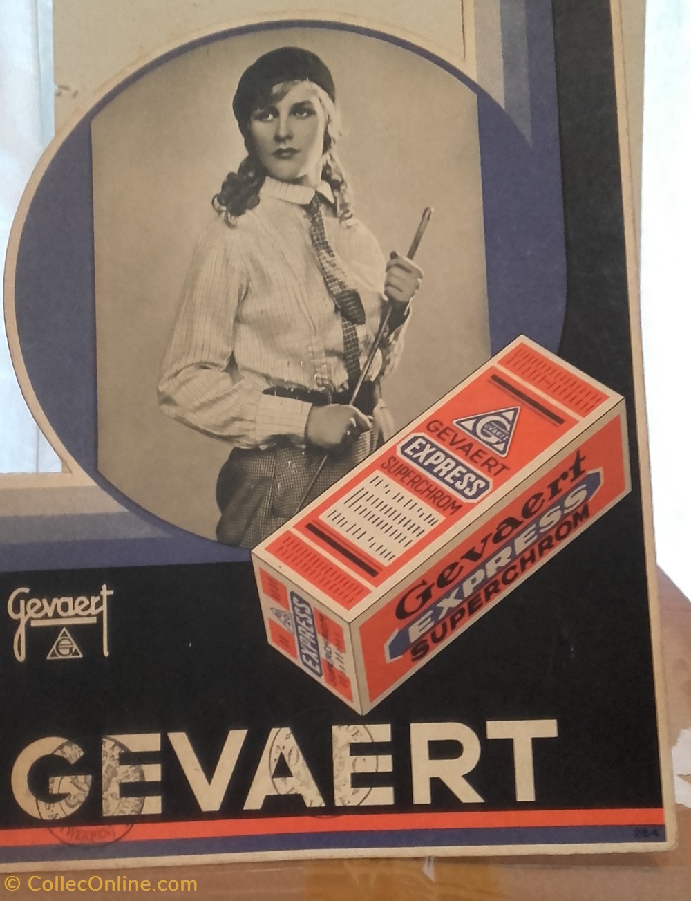 Film GEVAERT objets publicitaires publicite sur le lieu de vente plv film gevaert