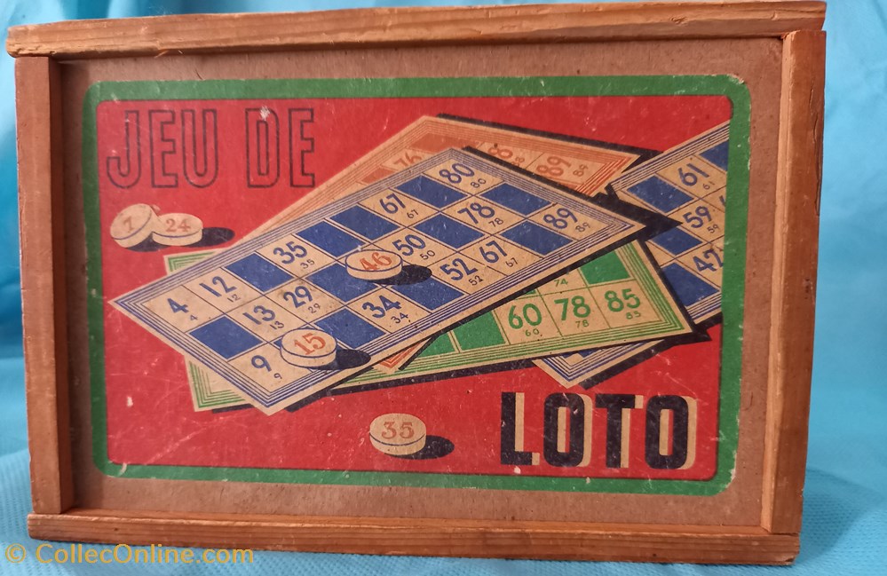Décor LOTO jeux societe jouets pions decor loto
