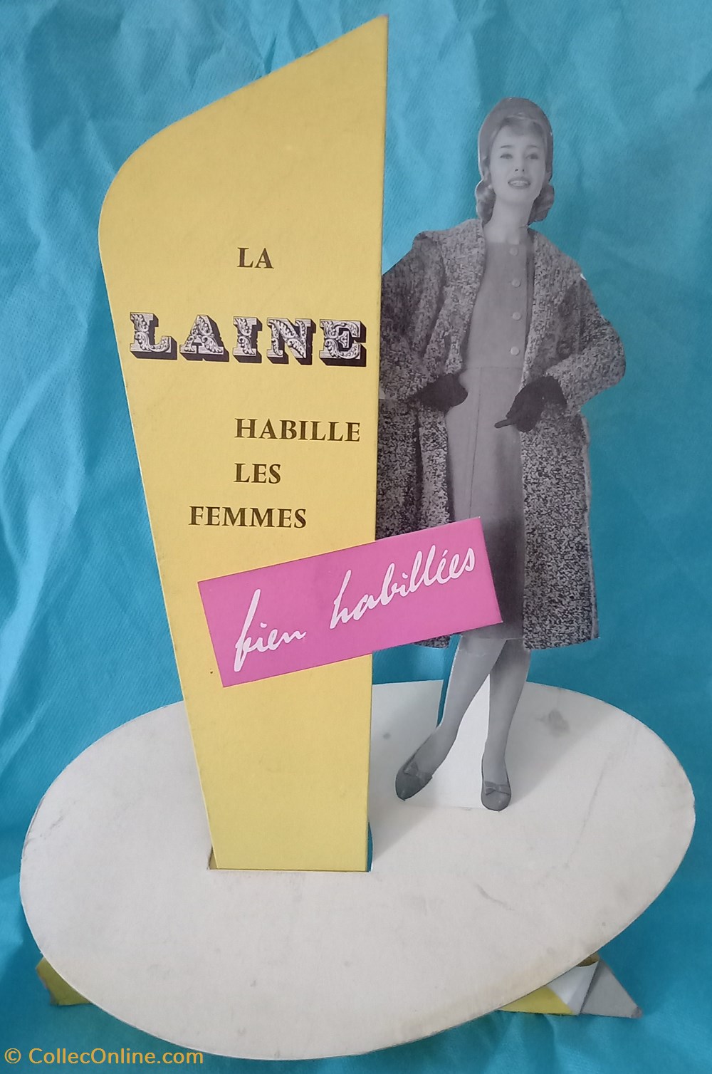 LA LAINE objets publicitaires publicite sur le lieu de vente plv la laine