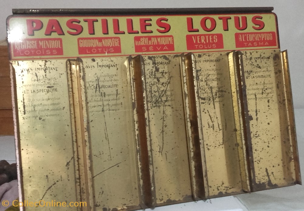 Pastilles LOTUS objets publicitaires cartons pastilles lotus