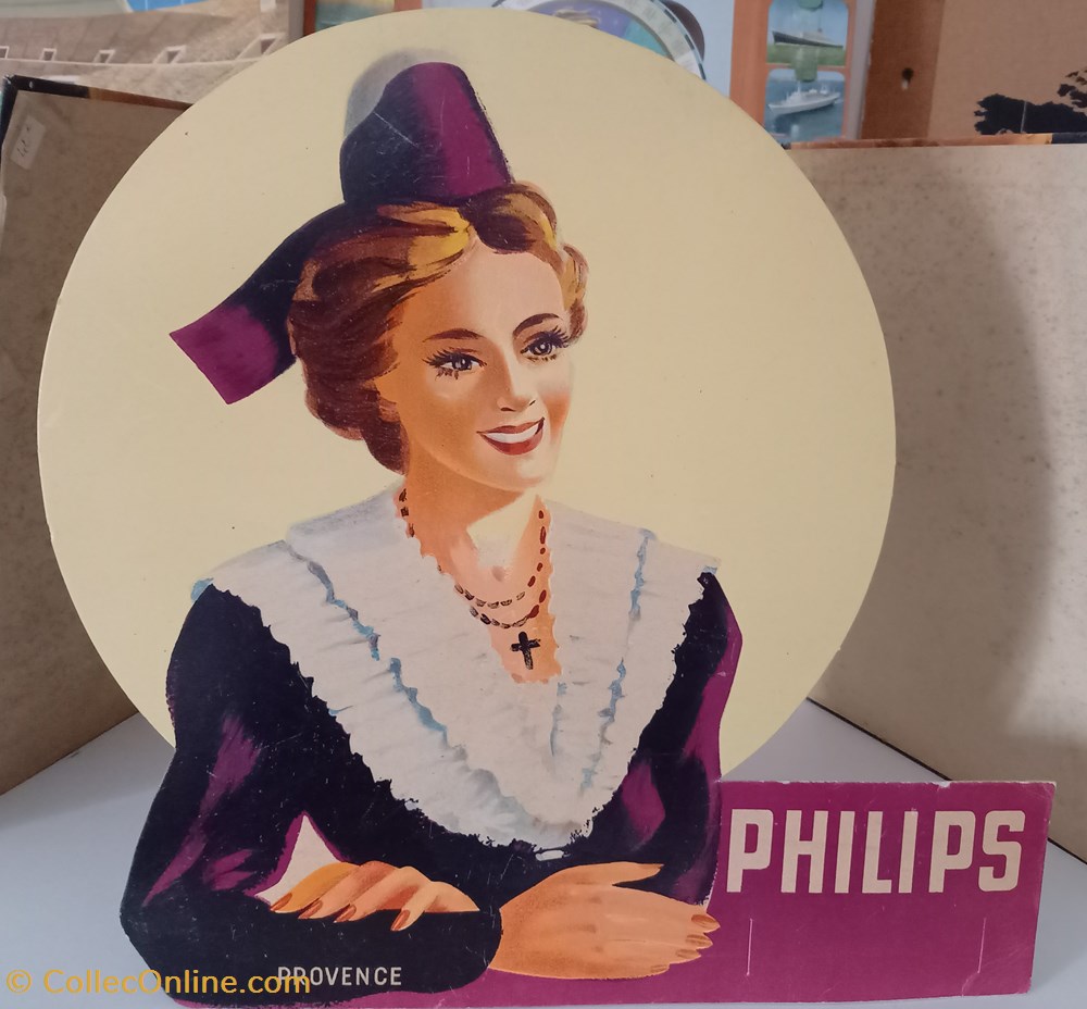 PHILIPS objets publicitaires publicite sur le lieu de vente plv philips