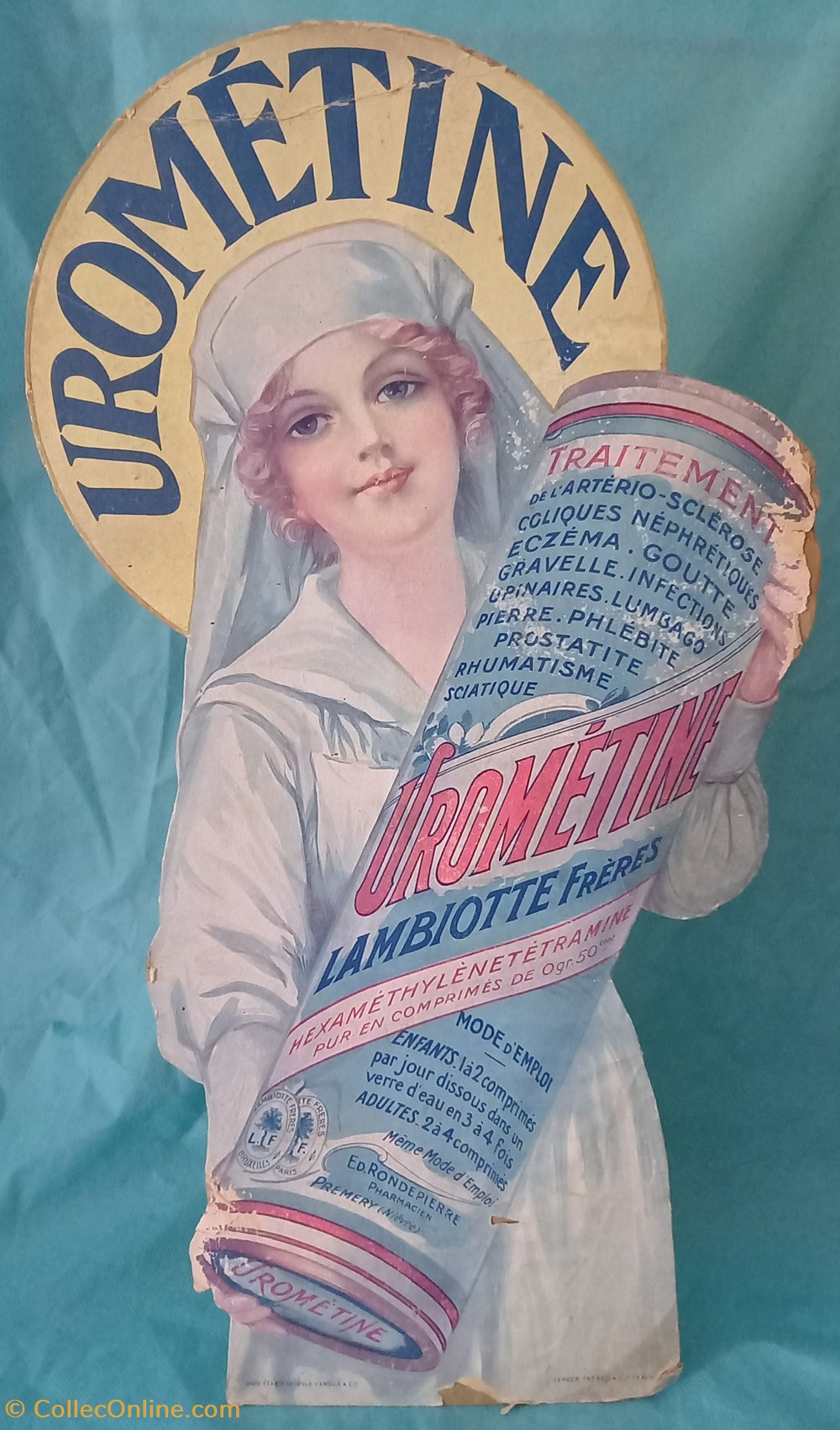 objets publicitaires publicite sur le lieu de vente plv comprimes urometine