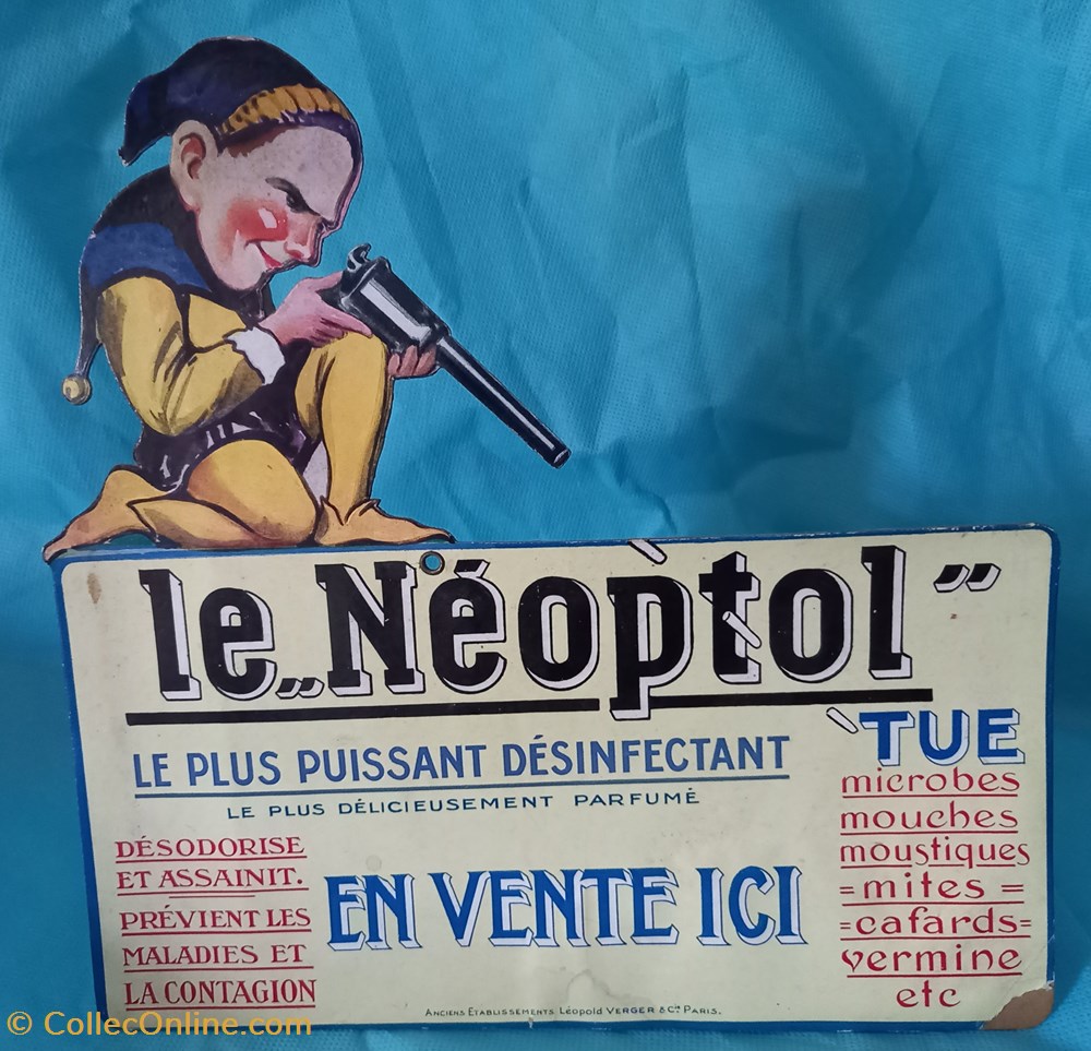 Insecticide LE NEOPTOL objets publicitaires publicite sur lieu vente plv insecticide le neoptol