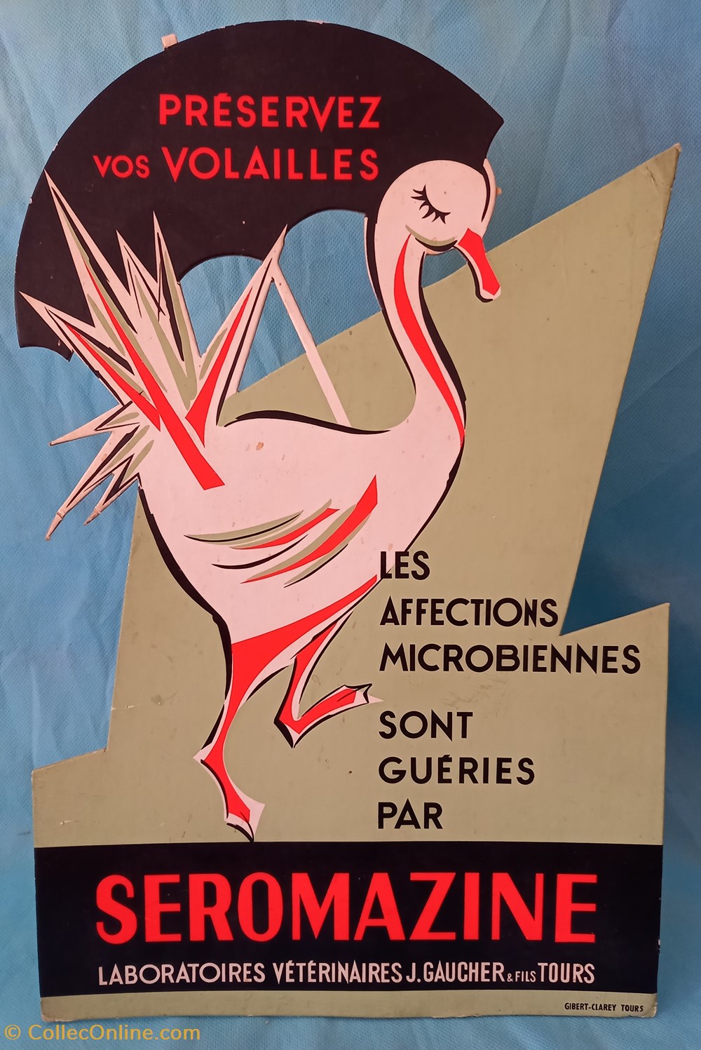 objets publicitaires publicite sur le lieu de vente plv antibiotiques seromazine