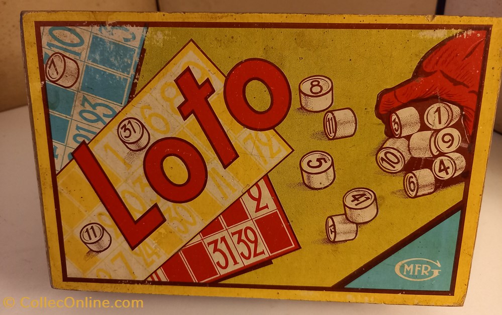 Décor LOTO jeux societe jouets pions decor loto