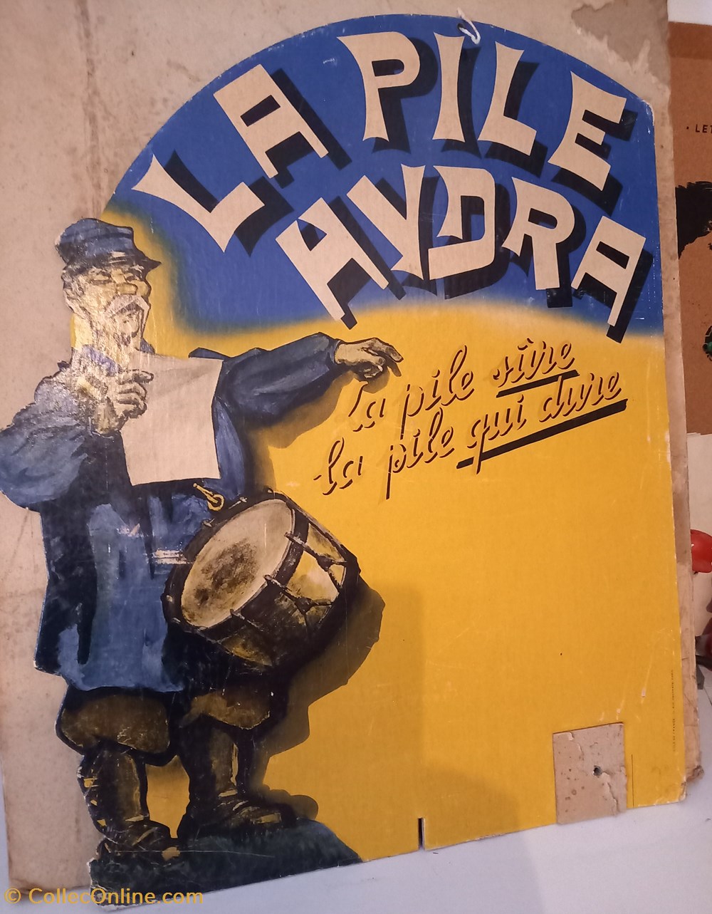 Piles HYDRA objets publicitaires publicite sur lieu de vente plv piles hydra