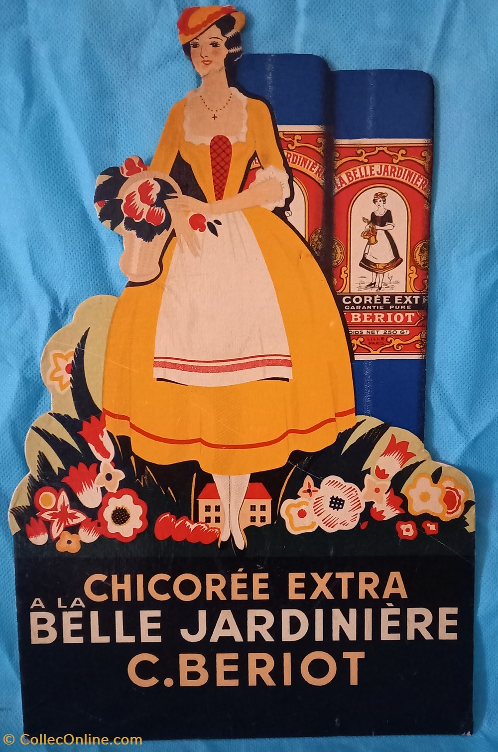 Chicorée A LA BELLE JARDINIERE objets publicitaires publicite sur lieu de vente plv chicoree a la belle jardiniere