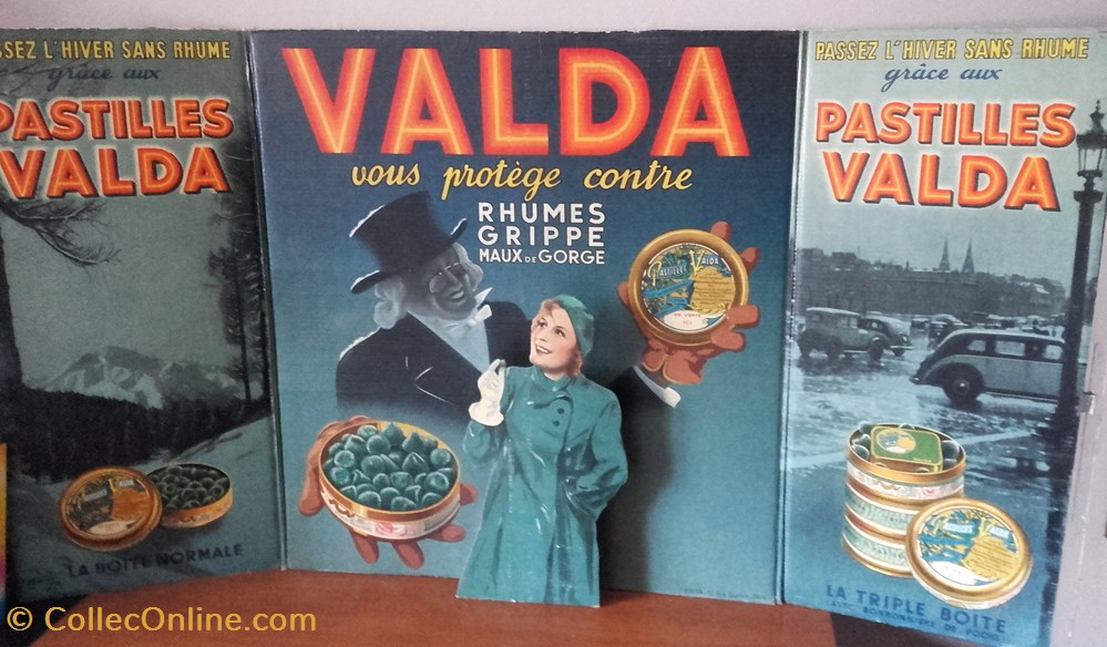 VALDA objets publicitaires cartons valda