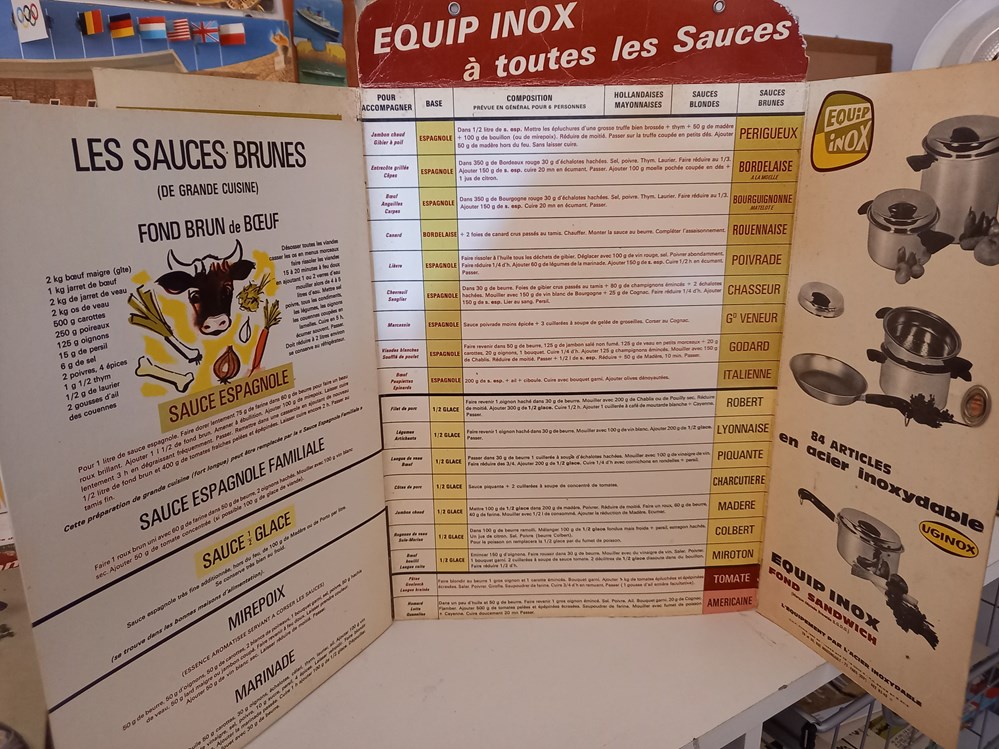 objets publicitaires publicite sur lieu vente plv ustensiles de cuisine equip inox