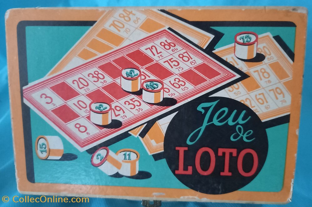 Décor LOTO jeux societe jouets pions decor loto