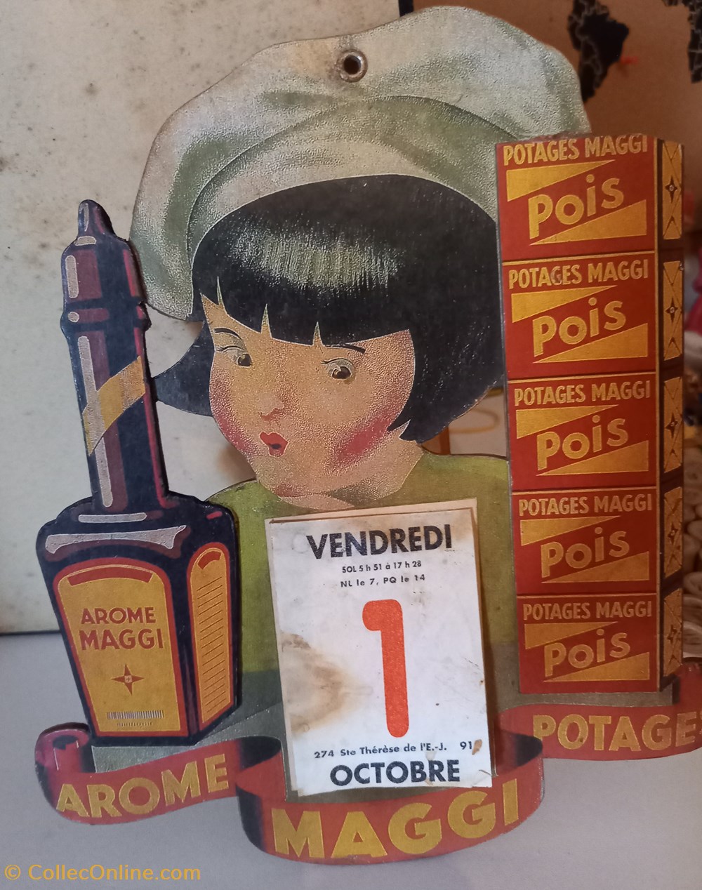 MAGGI objets publicitaires publicite sur le lieu de vente plv maggi