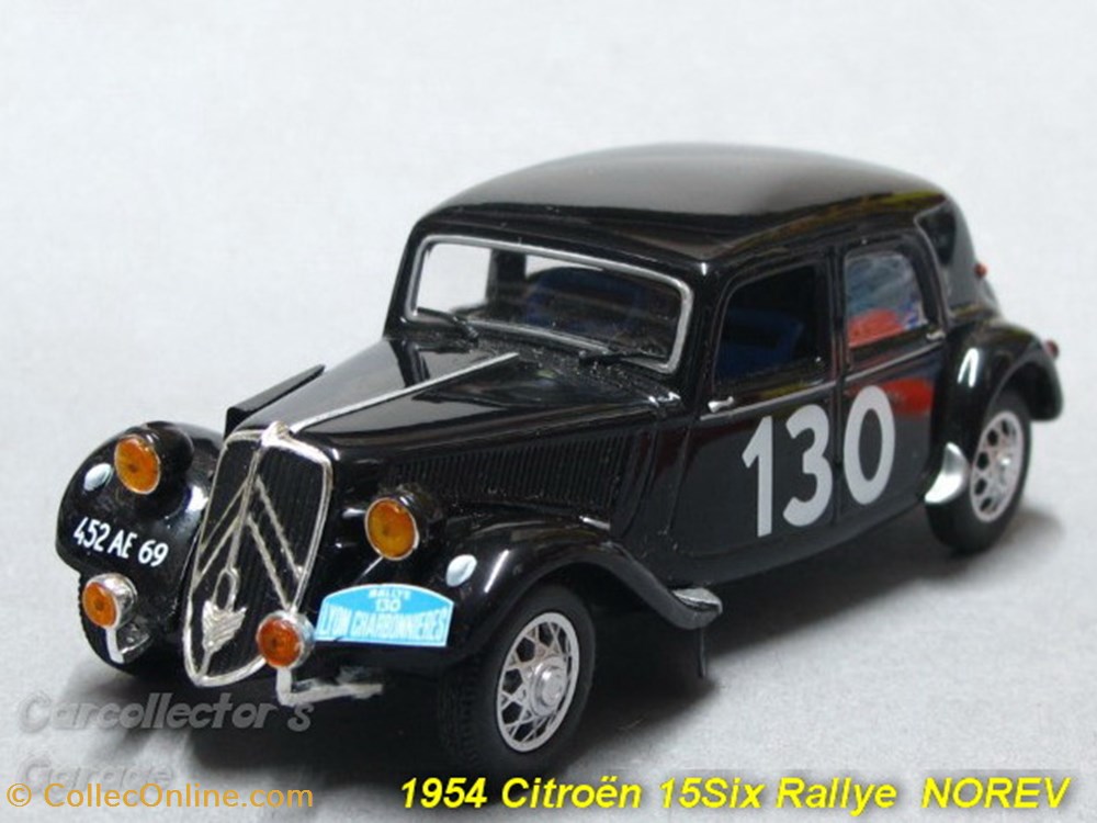 Traction 15six Rallye 1954 modeles reduits traction 15six rallye 1954