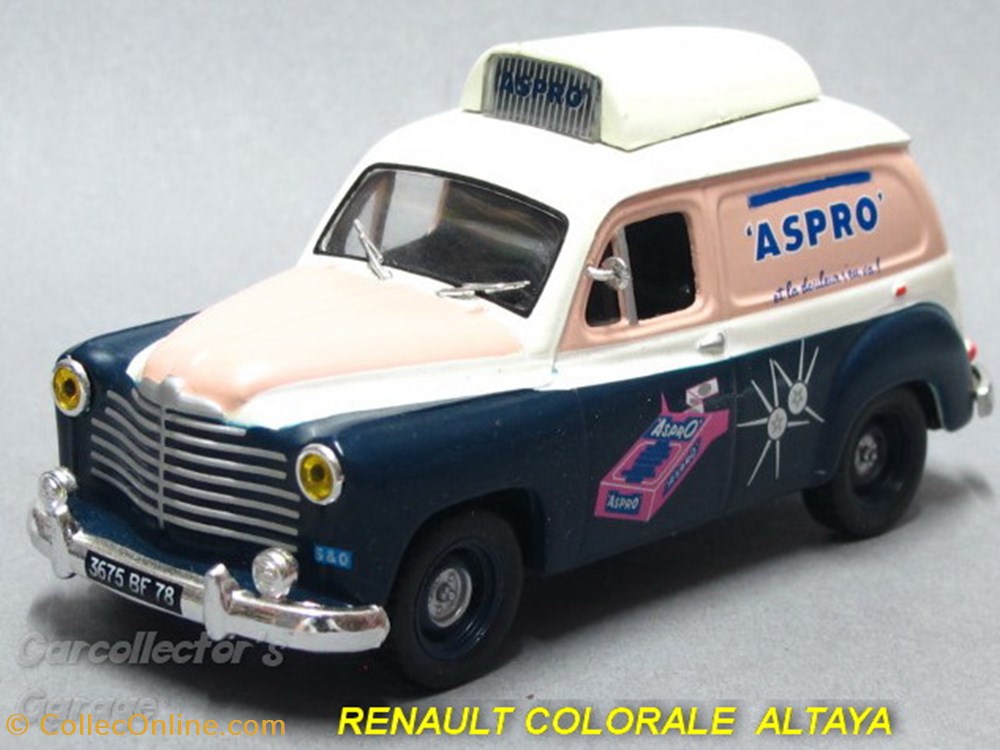 Renault Colorale modeles reduits renault colorale