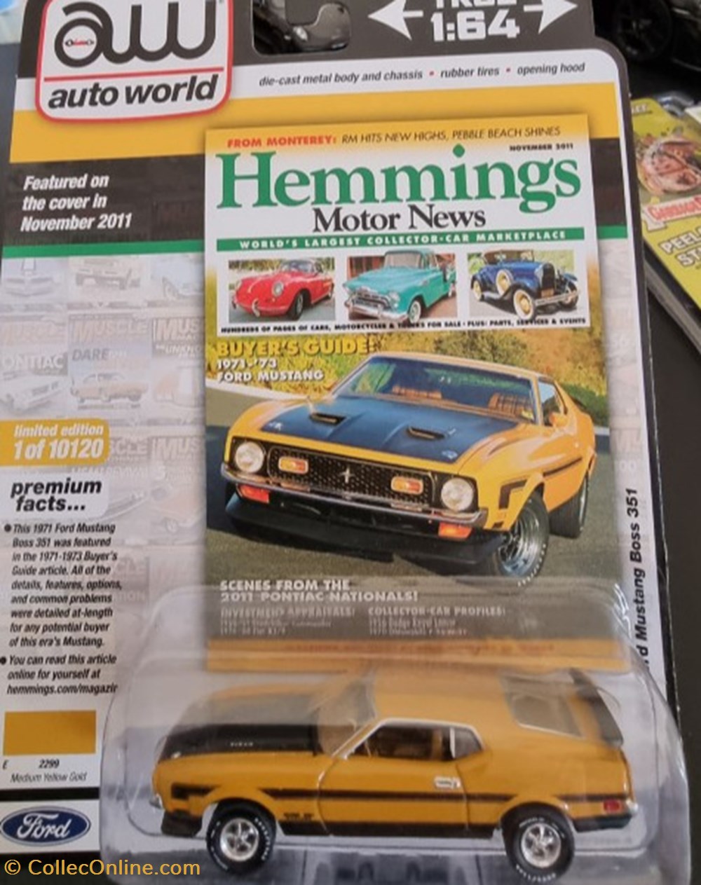 modeles reduits voitures 1971 ford mustang boss 351