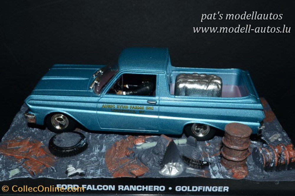 Ford Falcon Ranchero Goldfinger modeles reduits ford falcon ranchero goldfinger