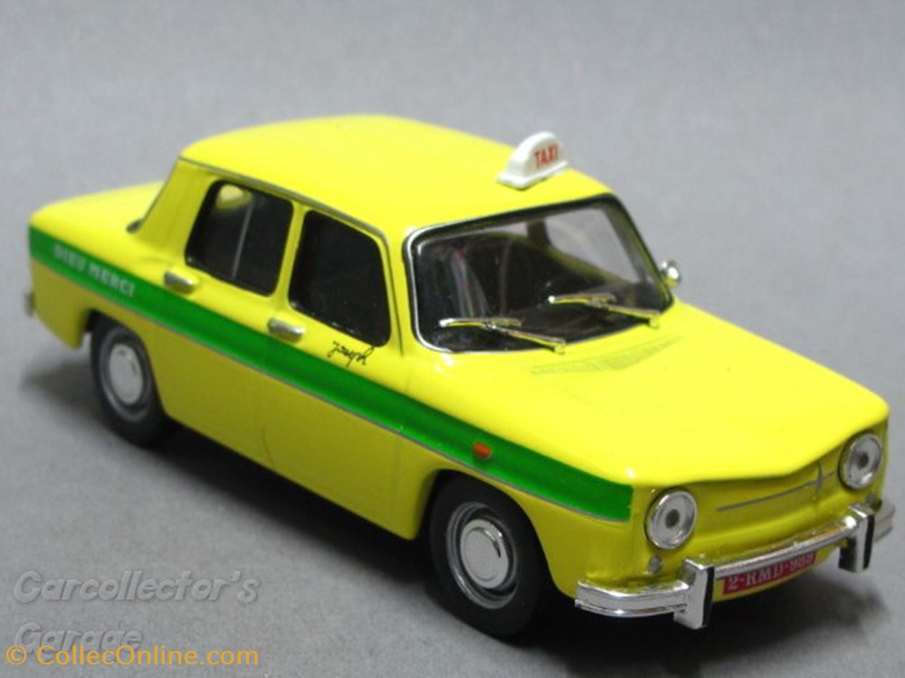 Renault R8 1965 3 modeles reduits renault r8 1965
