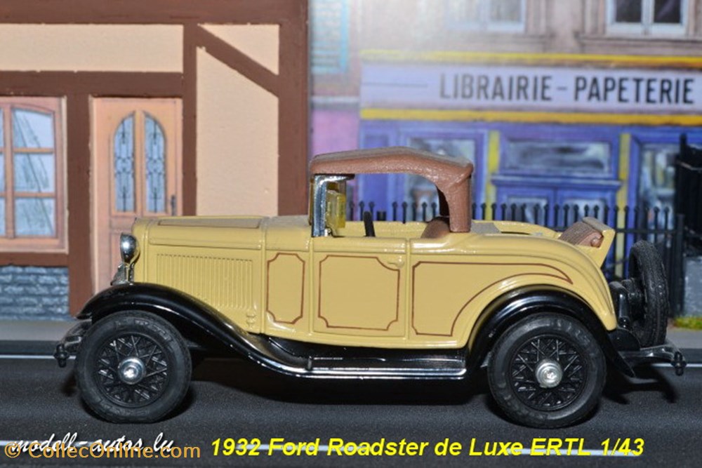 Ford Roadster De Luxe 1932 modeles reduits voitures ford roadster de luxe 1932