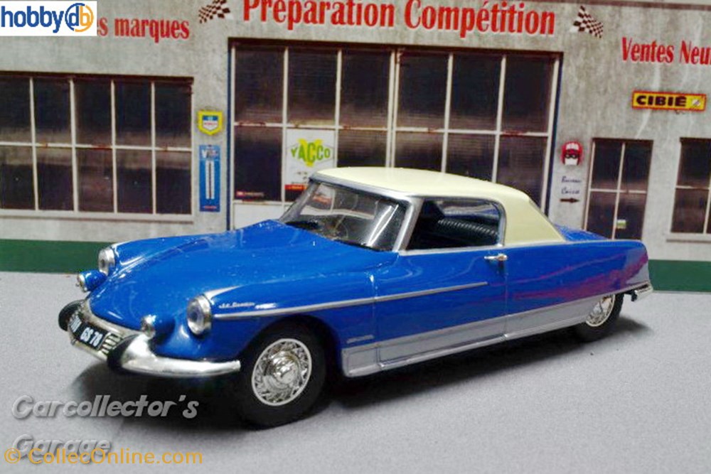 Citroen DS Coupé H Le Chapron 1967 2 modeles reduits citroen ds coupe h le chapron 1967