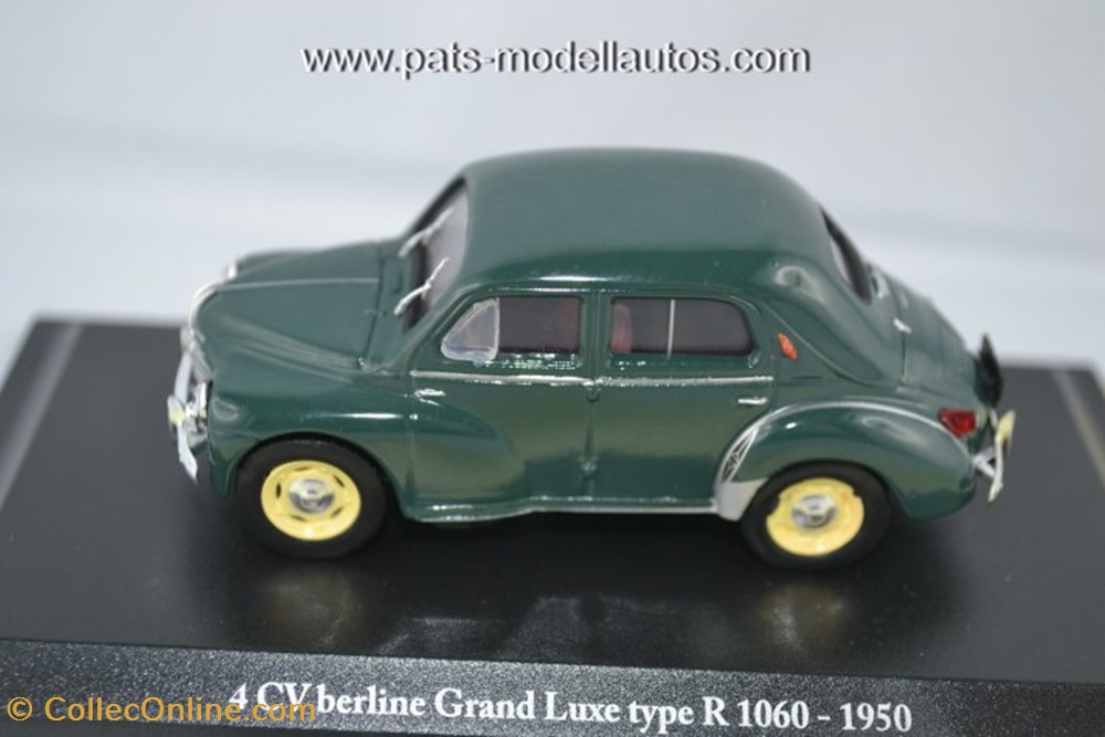 modeles reduits renault 4cv berline grand luxe type r1060 1950