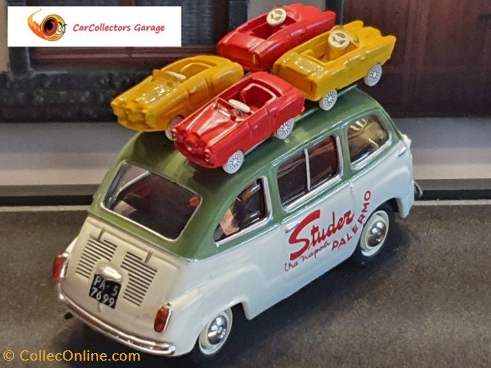 Fiat 600 Multipla 3 modeles reduits fiat 600 multipla