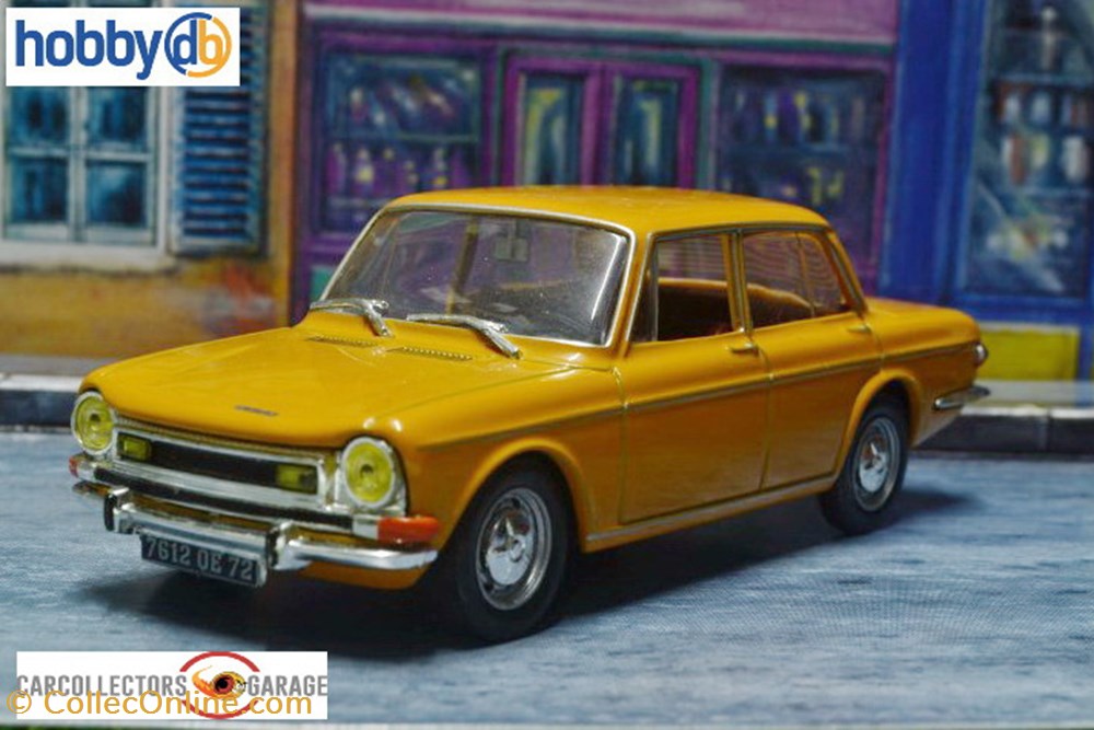 Simca 1301S 2 modeles reduits simca 1301s