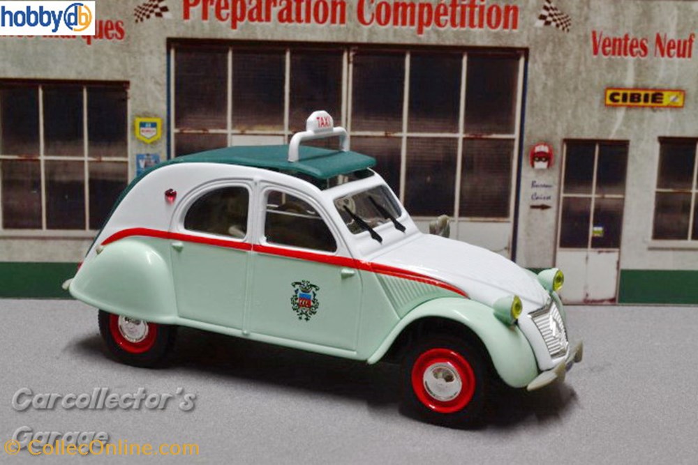 2CV AZL 4 modeles reduits 2cv azl