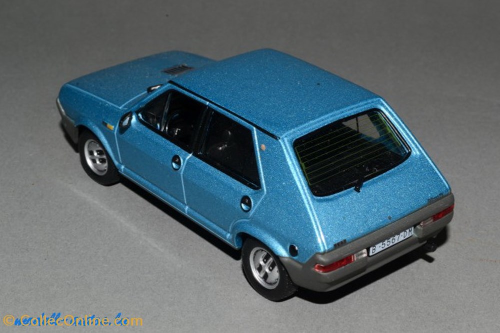 Seat Ritmo 75CL 1979 3 modeles reduits seat ritmo 75cl 1979