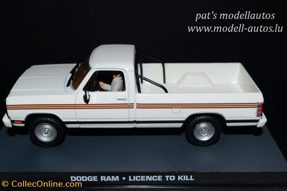 Dodge Ram License to Kill modeles reduits dodge ram license to kill