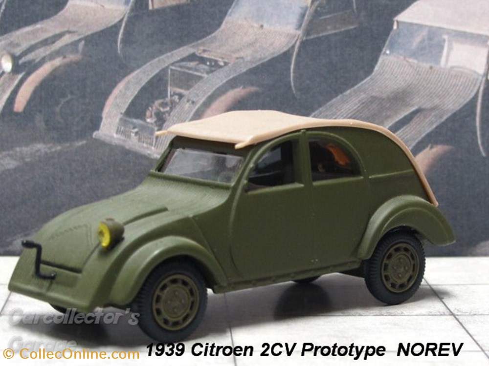 modeles reduits 2cv prototype