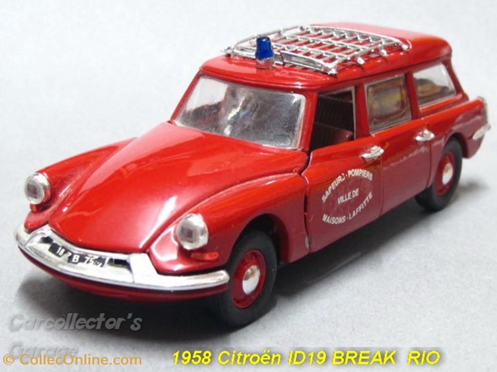 modeles reduits citroen ds19 break 1958