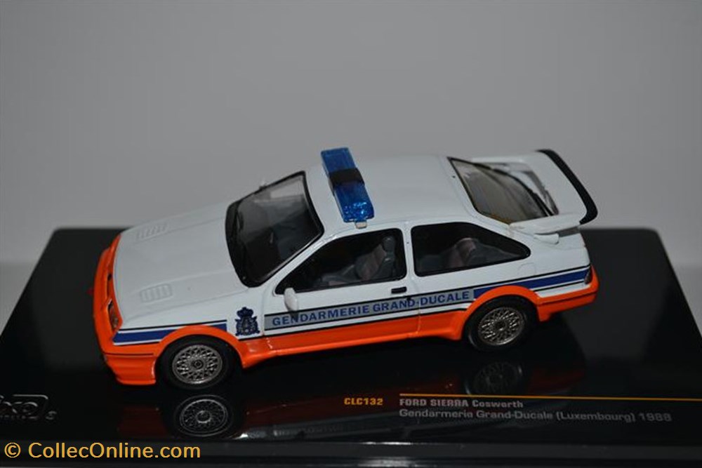 Ford Sierra Cosworth "Gendarmerie Grand-Ducale" modeles reduits ford sierra cosworth gendarmerie grand ducale
